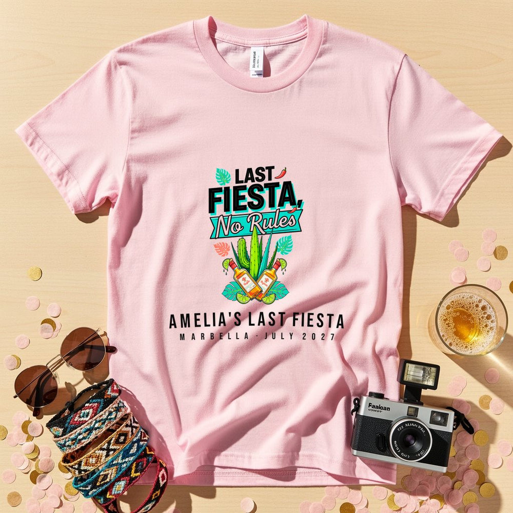 Last Fiesta Personalized Weekender T-Shirt