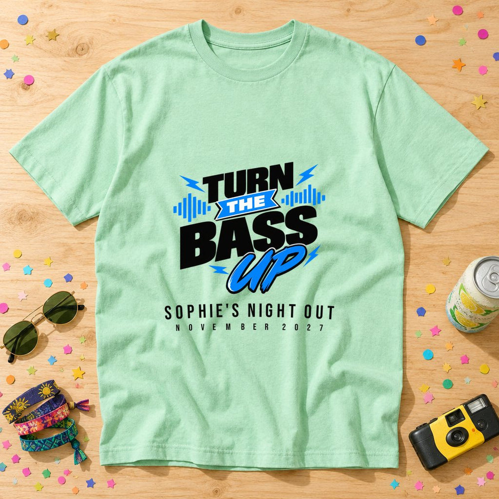 303 Bassline Bender — Personalised Rave T-Shirt