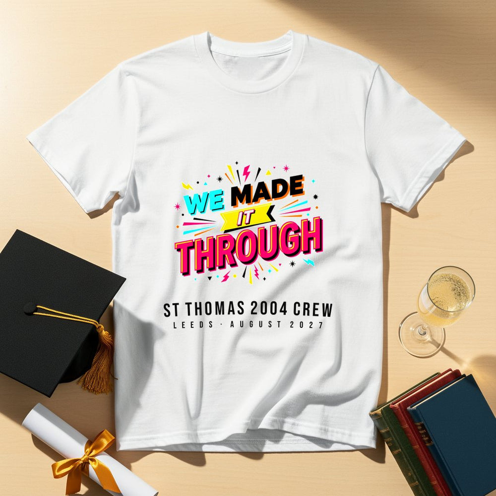 We Made It Personalized Group T-Shirt