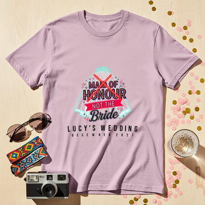 Not the Bride Personalized Bachelorette T-Shirt