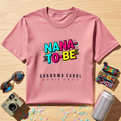 Nana-to-Be Personalized Group T-Shirt