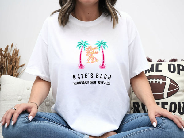 Neon Palm Arch
