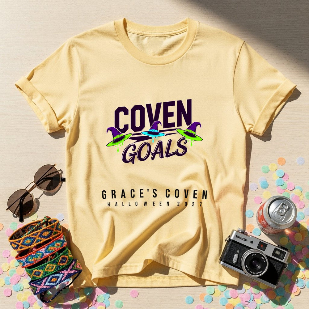 Coven Goals Personalized Group T-Shirt