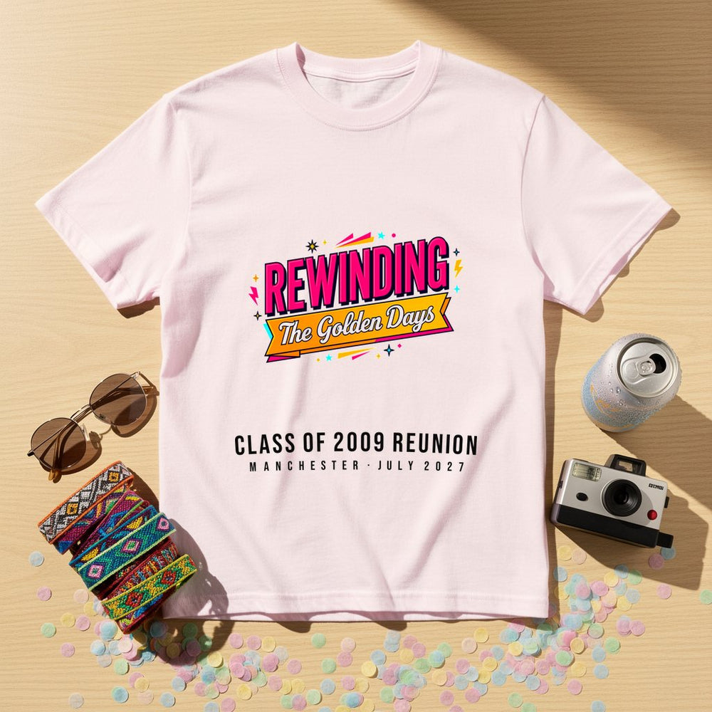 Golden Days Personalized Group T-Shirt