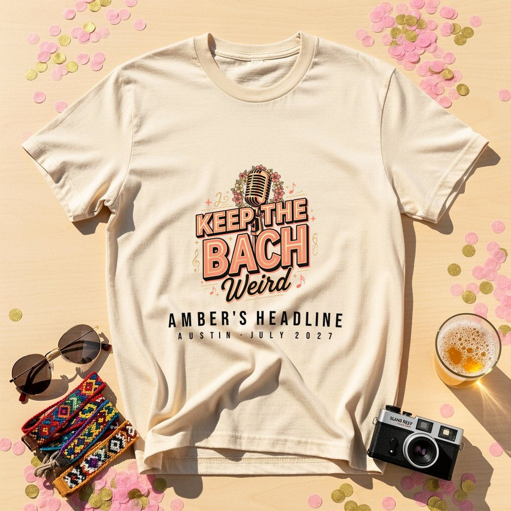 Keep Bach Weird Personalized Bachelorette T-Shirt