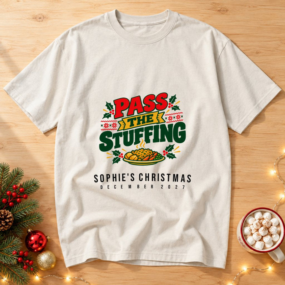 Keep Calm Personalized Christmas T-Shirt