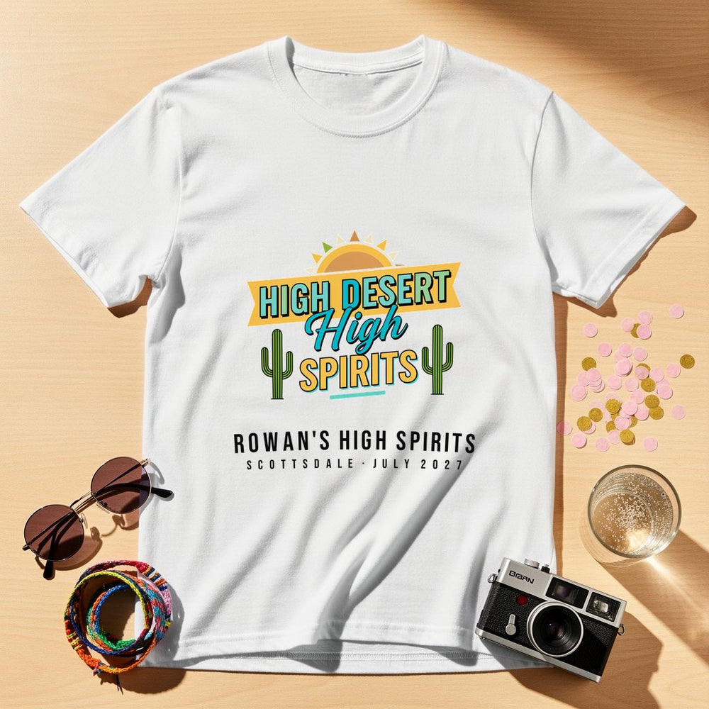High Desert Spirits Personalized Bachelorette T-Shirt