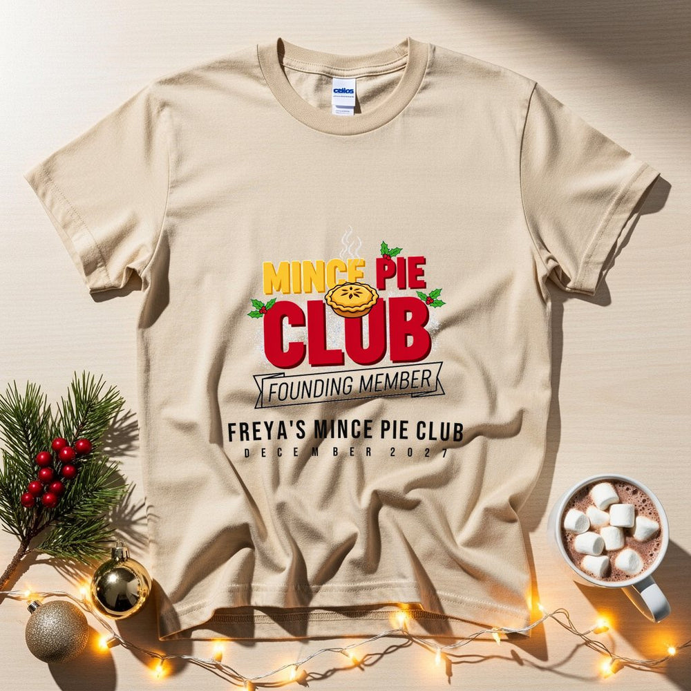 Mince Pie Club Personalized Group Tee & Sweatshirt