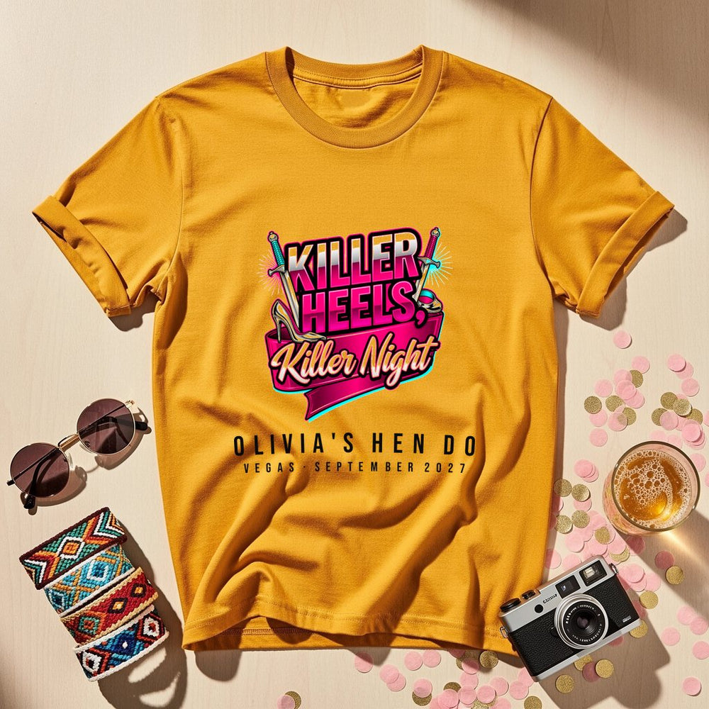 Killer Night Personalized Group T-Shirt
