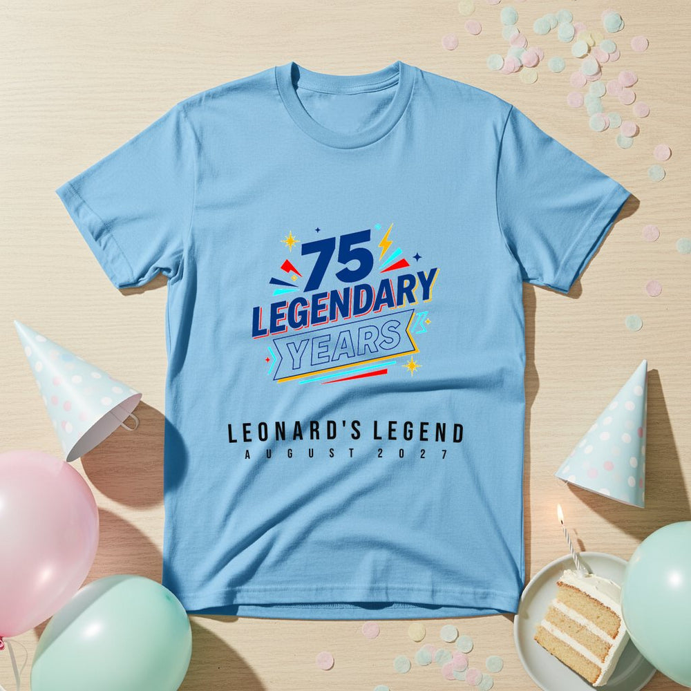 Legendary Years Personalized Group T-Shirt