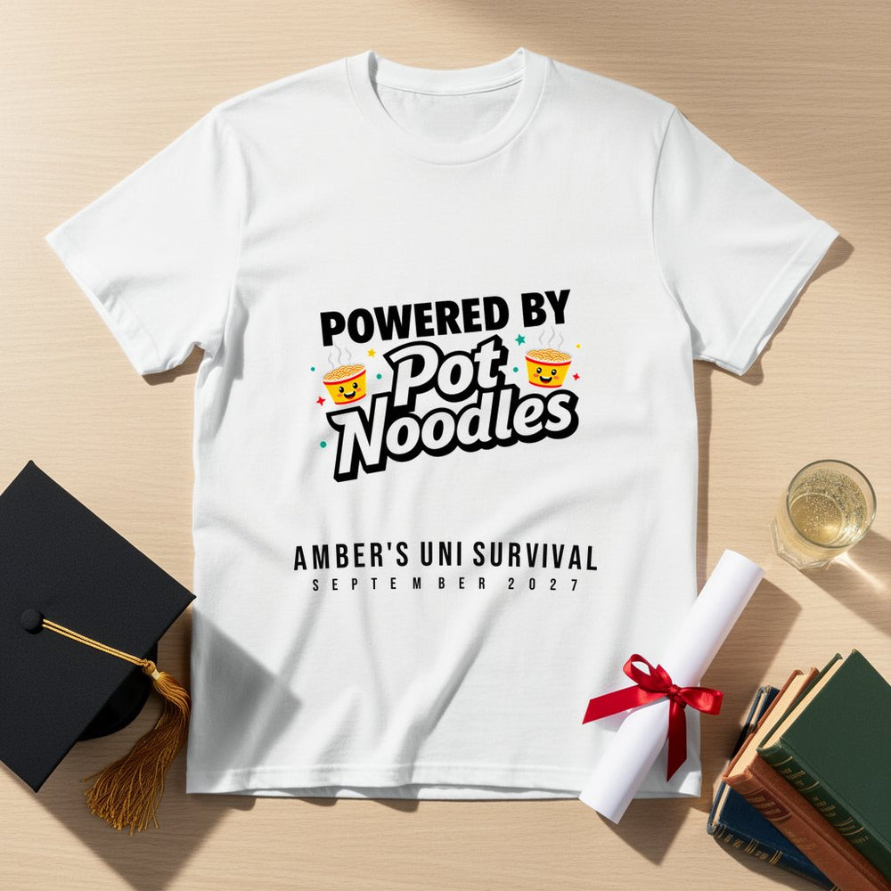 Pot Noodles Personalized Freshers T-Shirt
