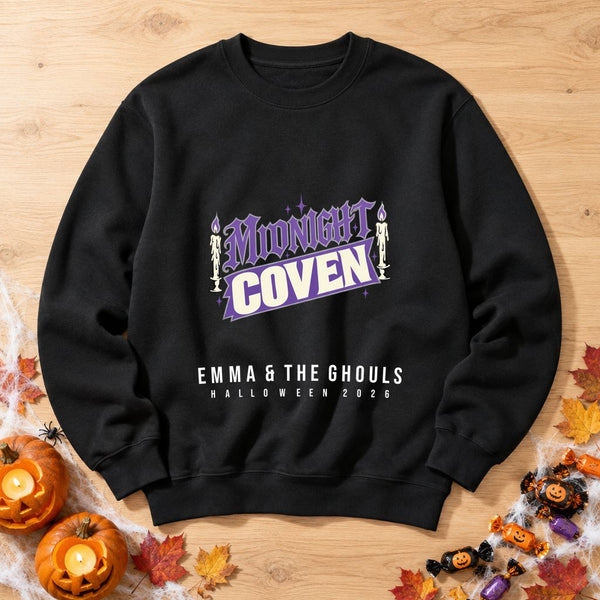 Midnight Coven — Personalised Halloween Sweatshirt