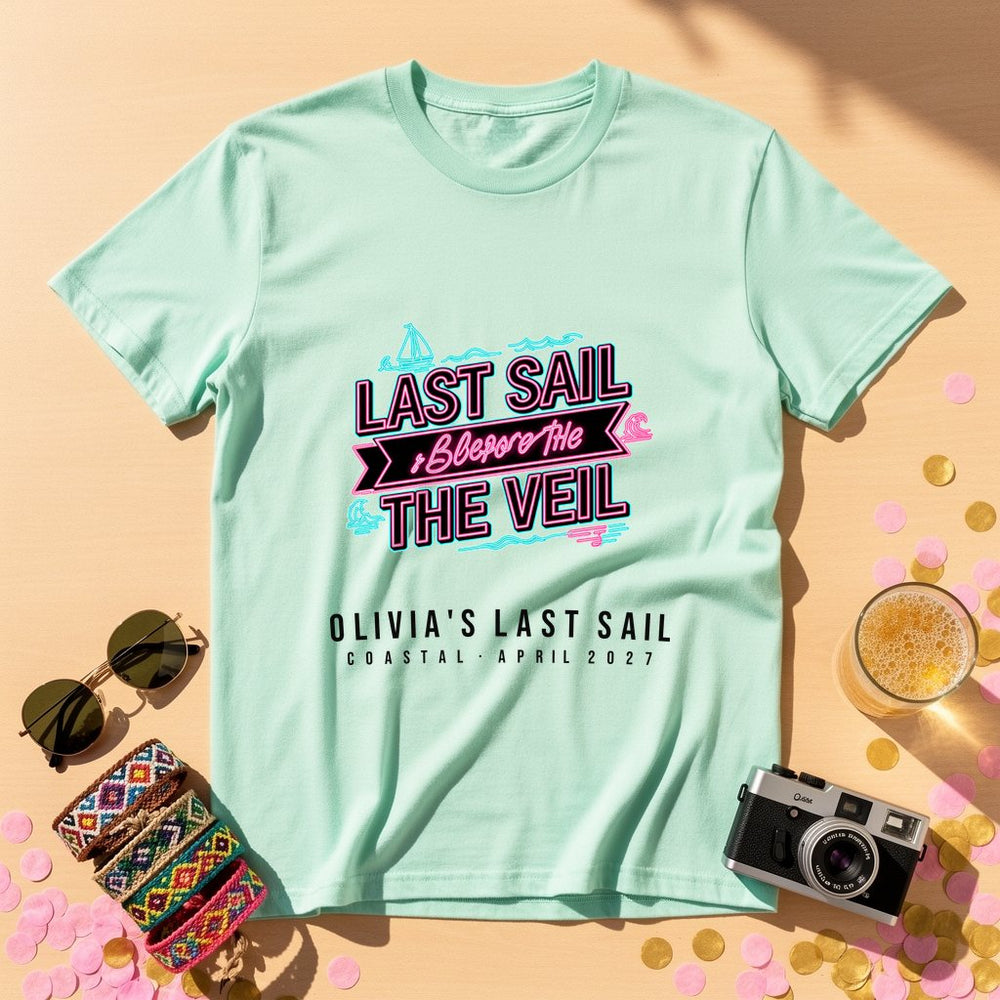 Last Sail Veil Personalized Weekender T-Shirt
