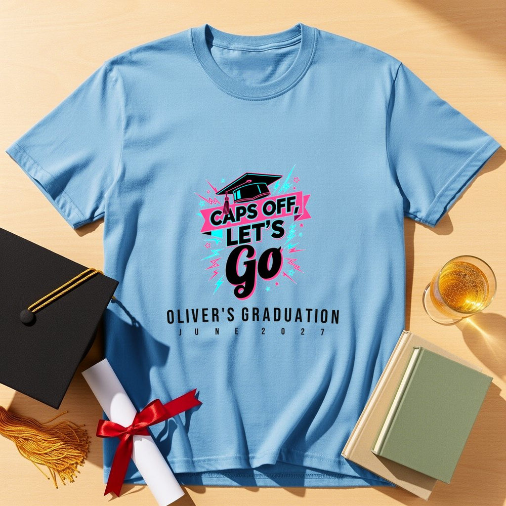 Caps Off Personalized Group T-Shirt