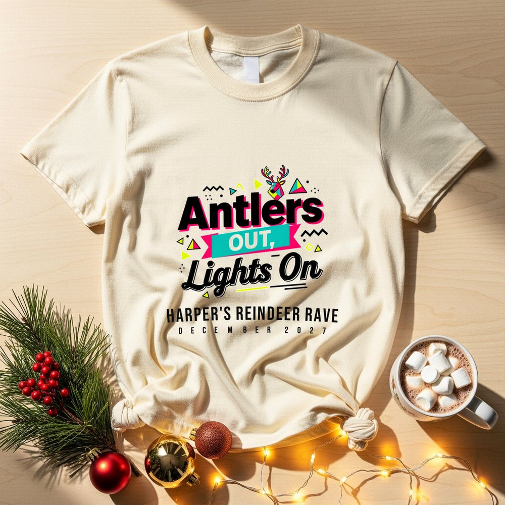 Antlers Out Personalized Group Tee & Sweatshirt