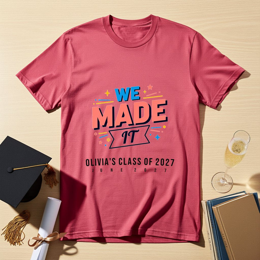 We Made It Personalized Group T-Shirt