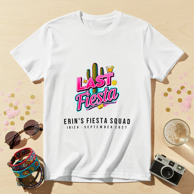 Last Fiesta Personalized Weekender T-Shirt