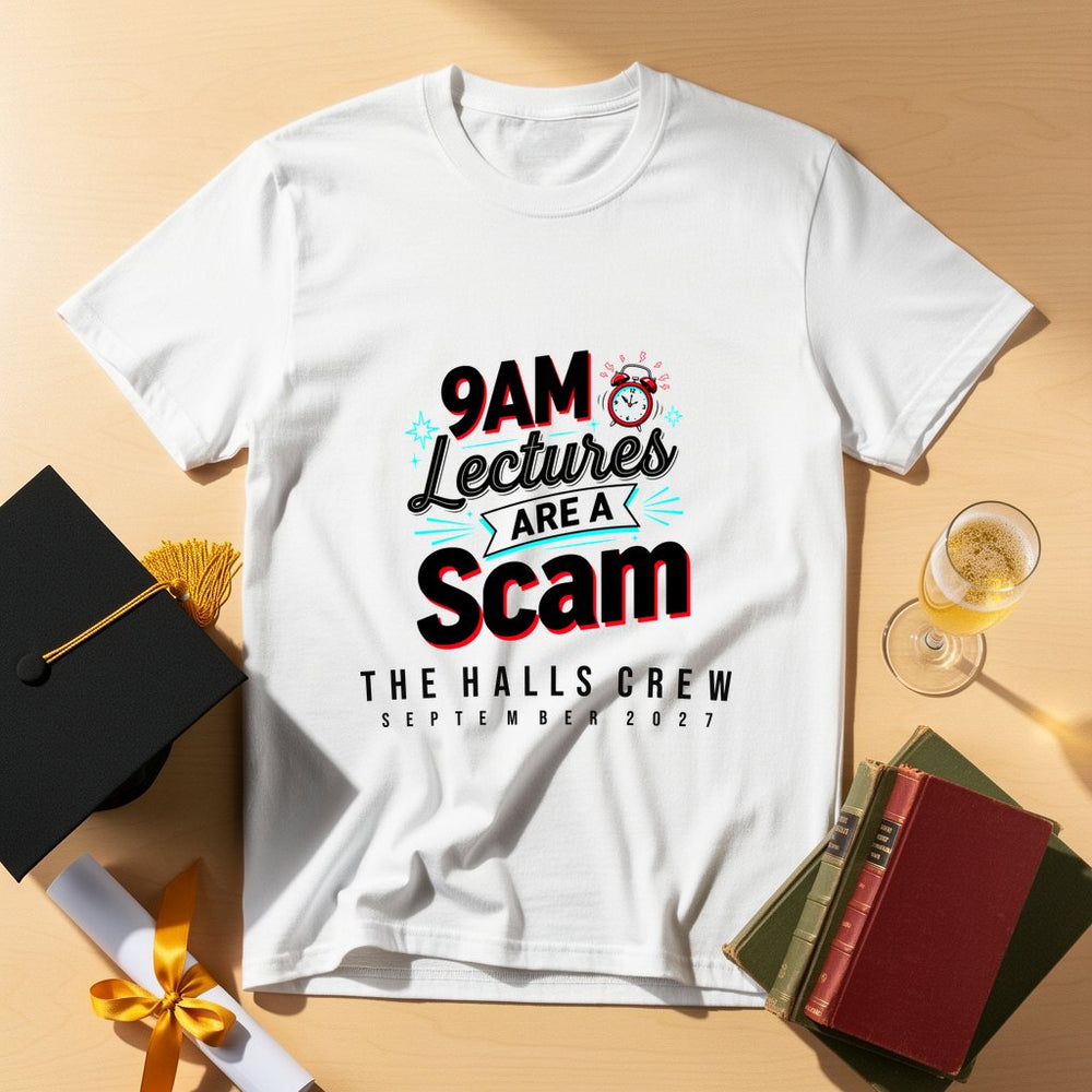 9AM Lectures Personalized Freshers T-Shirt