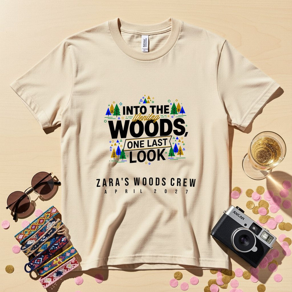 Into The Woods Personalized Weekender T-Shirt