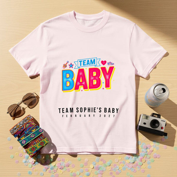 Team Baby Personalized Group T-Shirt