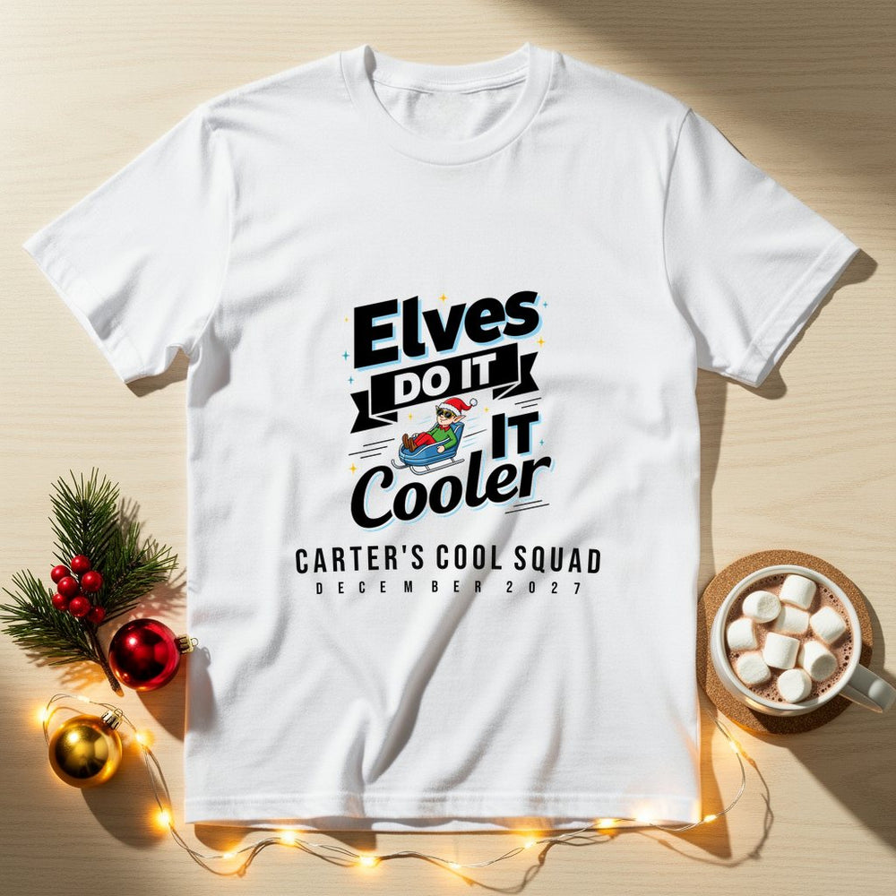 Sleighin It Personalized Group Tee & Sweatshirt