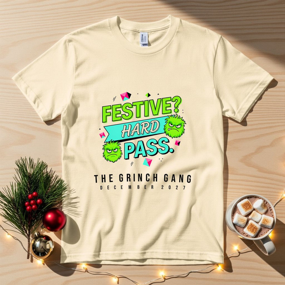 Resting Grinch Face Personalized Group Tee & Sweatshirt