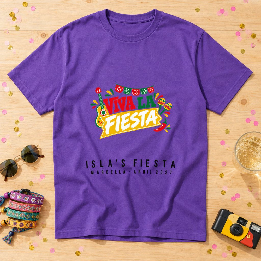 Guitar Fiesta — Personalised Hen Do T-Shirt