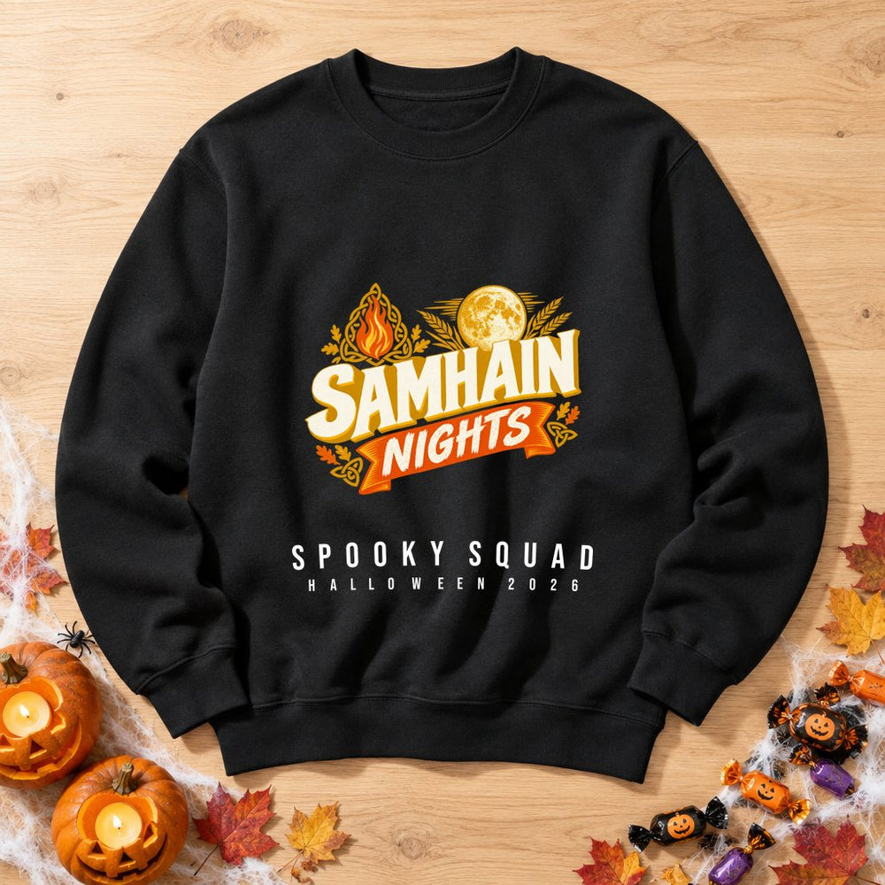 Samhain Nights — Personalised Halloween Sweatshirt