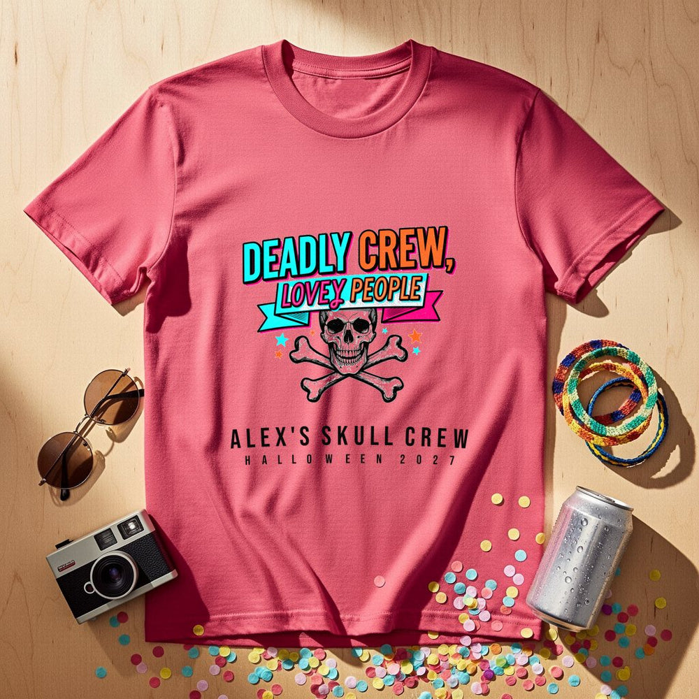 Deadly Crew Personalized Group T-Shirt