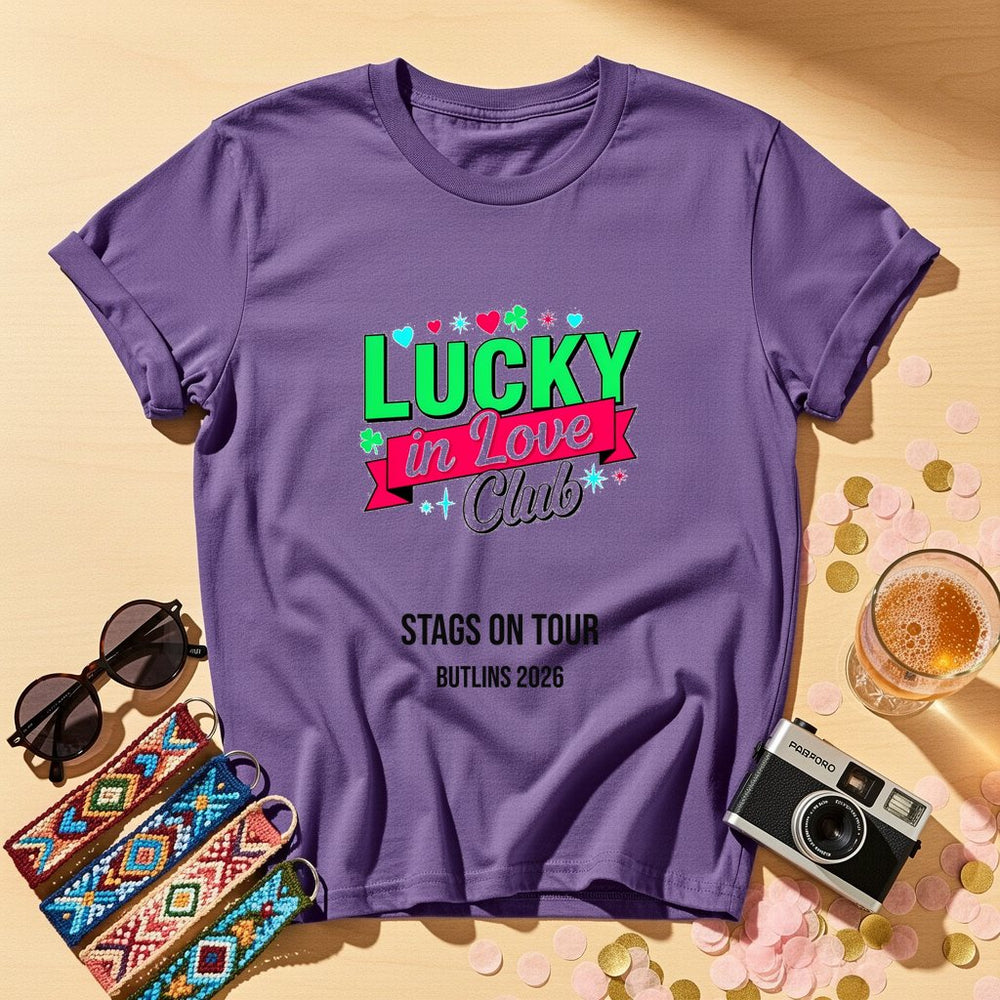 Lucky Love Club Personalized Group T-Shirt