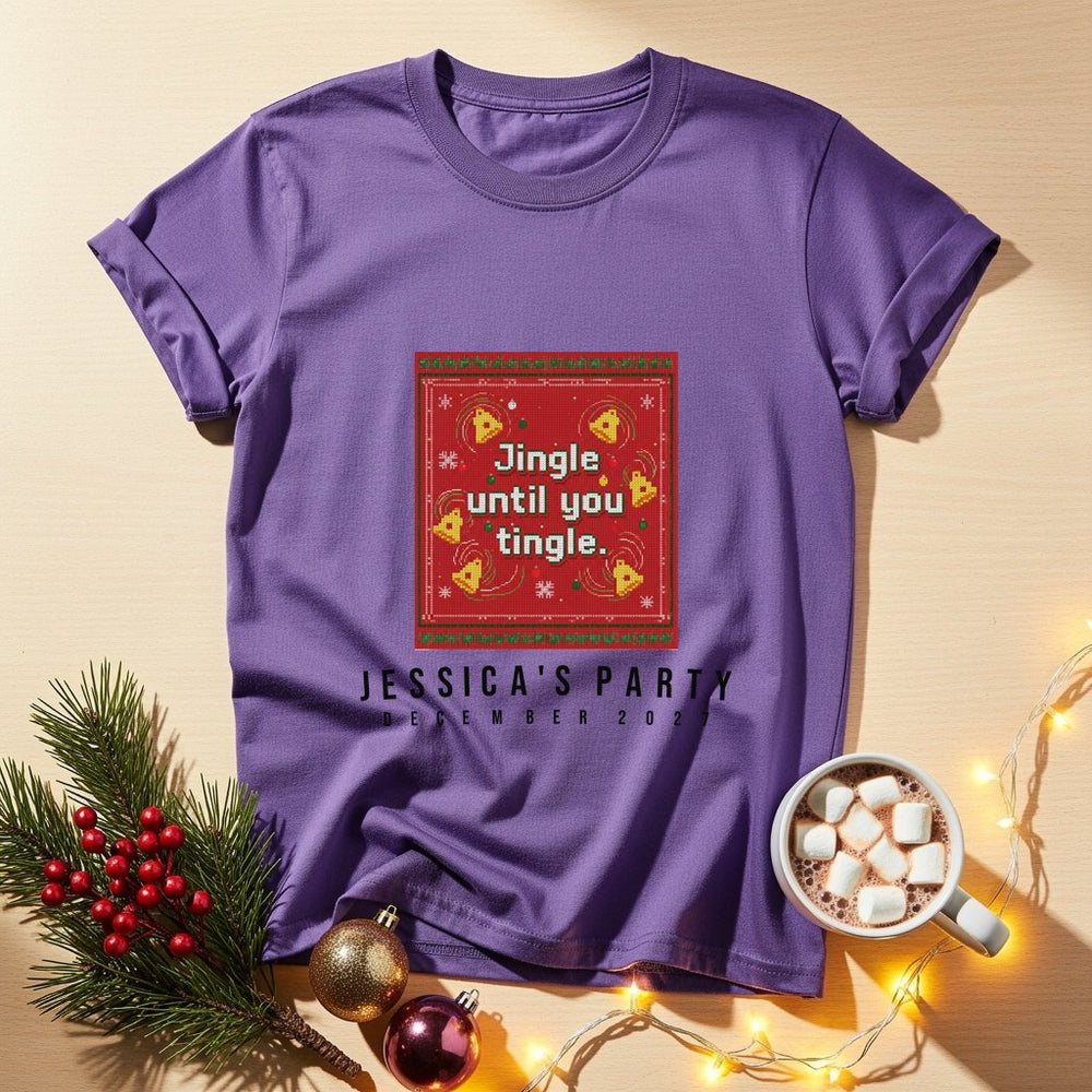 Jingle Tingle Personalized Christmas T-Shirt