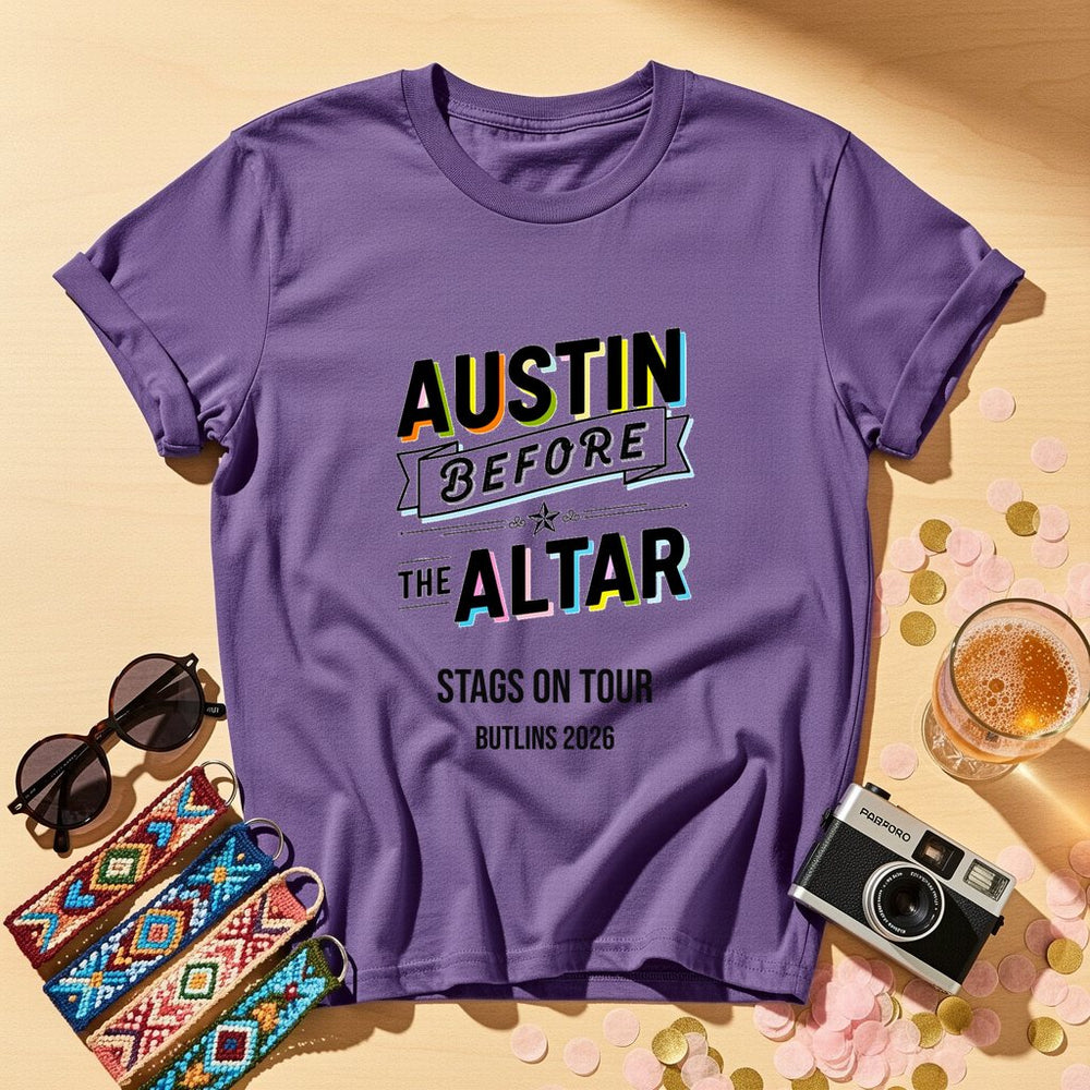 Before the Altar Personalized Group T-Shirt