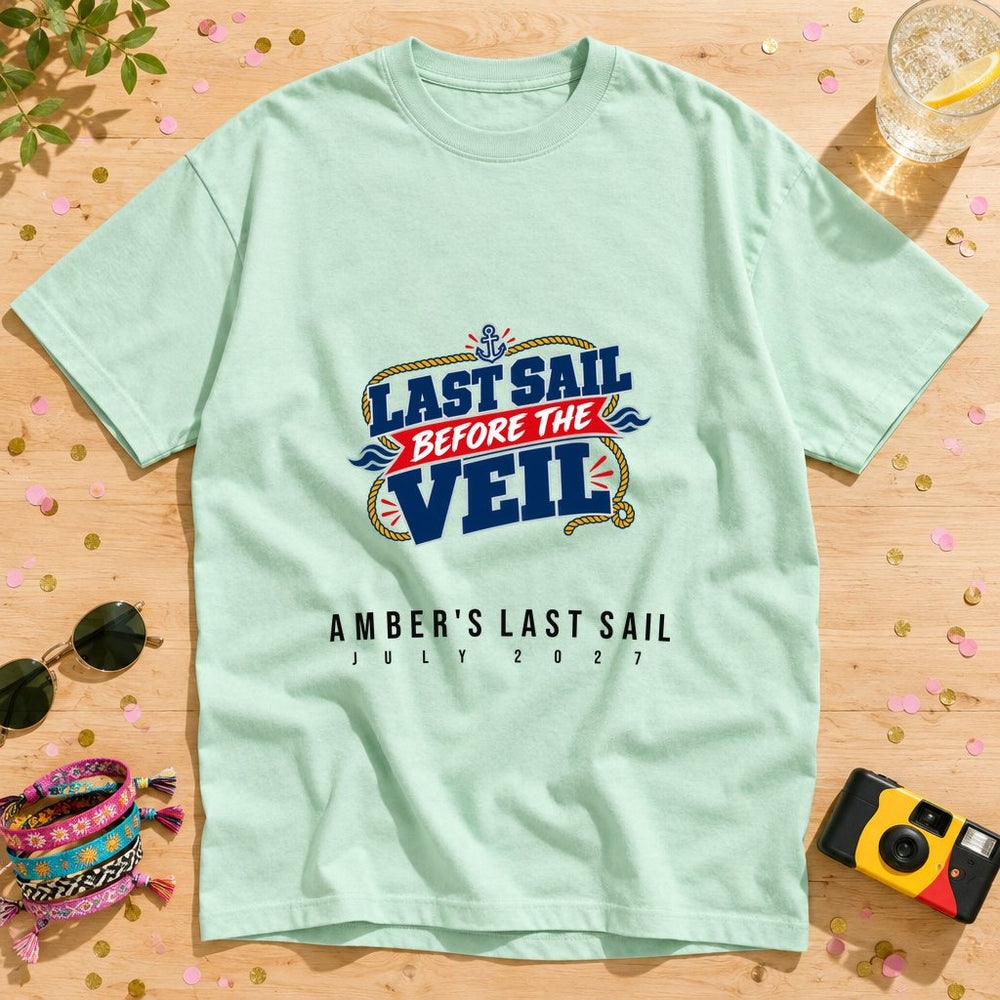 Last Sail Veil Personalized Weekender T-Shirt