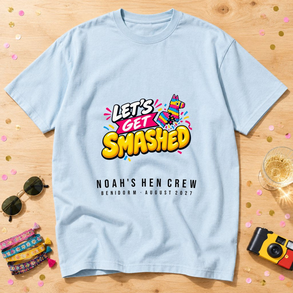 Pinata Party — Personalised Hen Do T-Shirt
