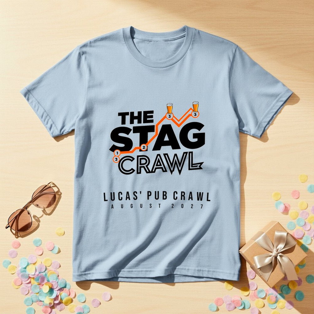 The Stag Crawl Route Map