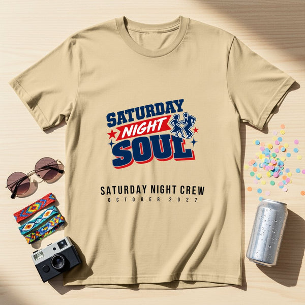 Sweet Soul Sundown — Personalised Soul Weekender T-Shirt