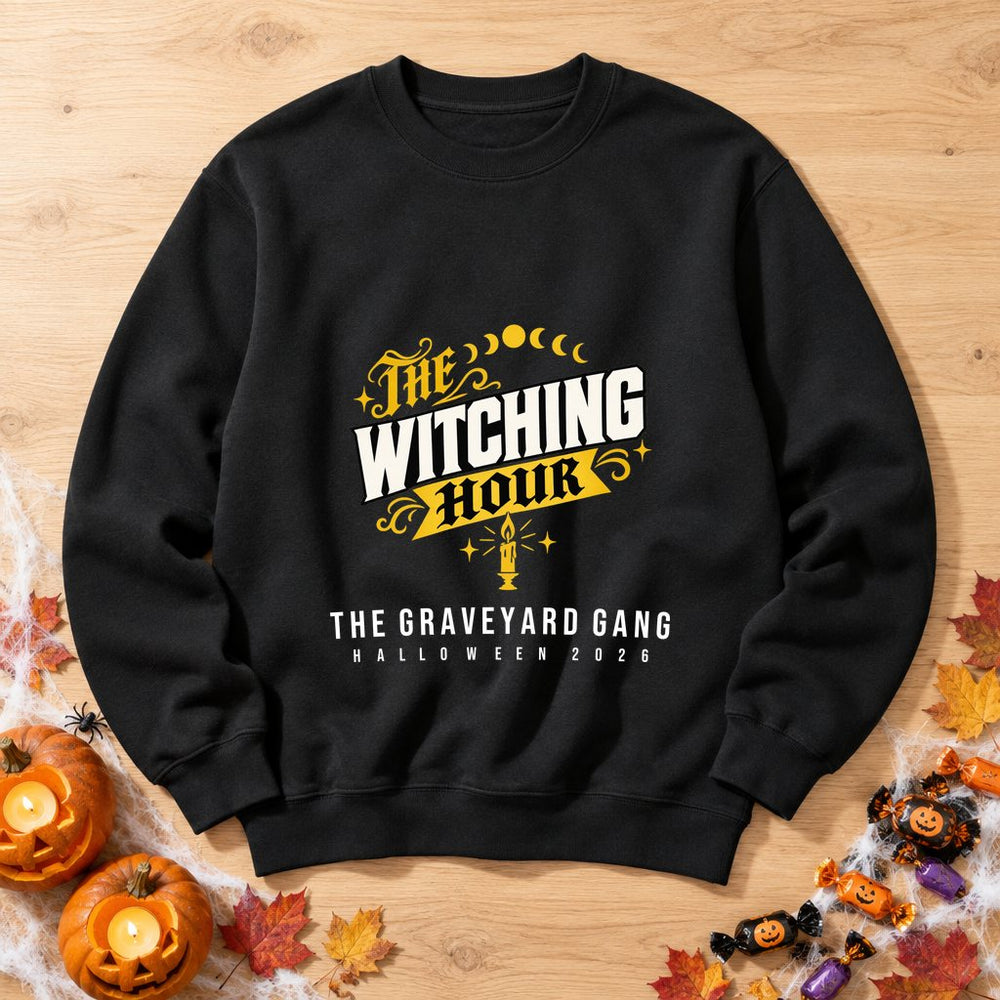 The Witching Hour — Personalised Halloween Sweatshirt