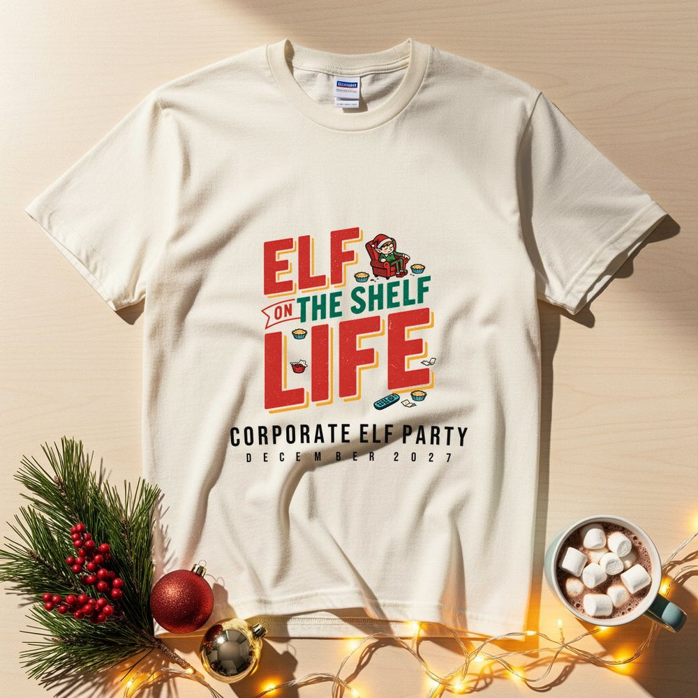 Elf On The Shelf Life Personalized Group Tee & Sweatshirt