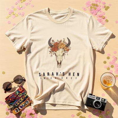 Steer Skull Floral