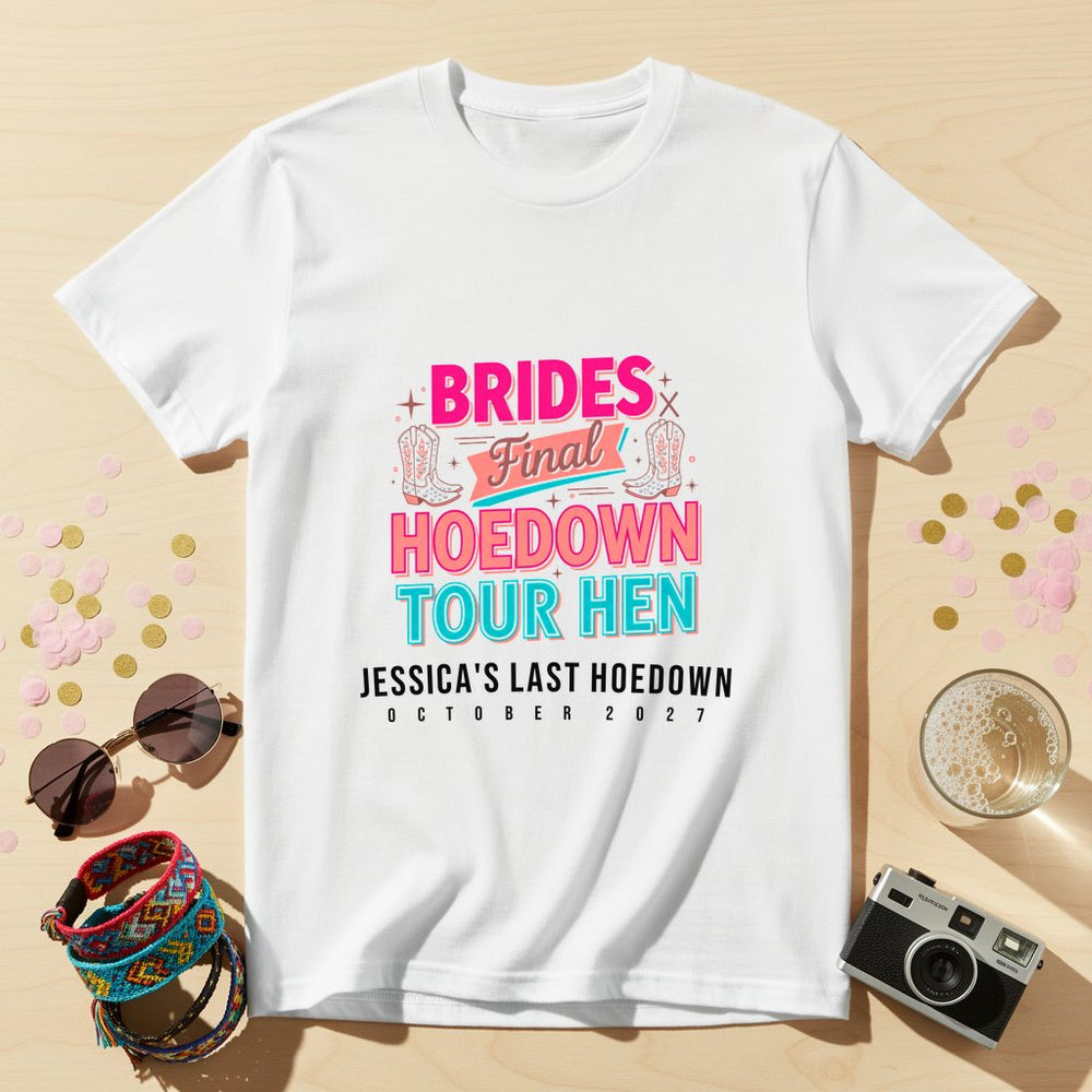 Final Hoedown Personalized Weekender T-Shirt
