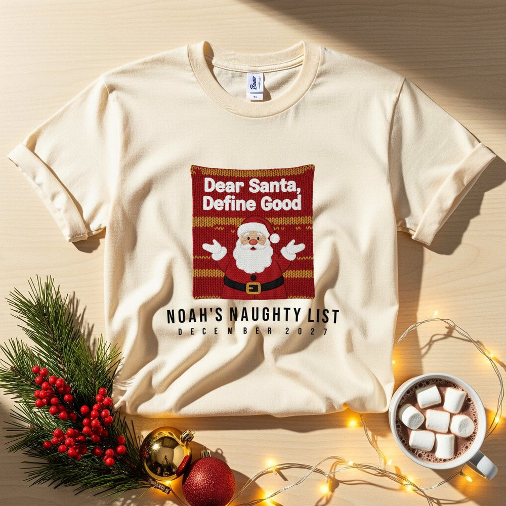 Define Good Personalized Christmas T-Shirt