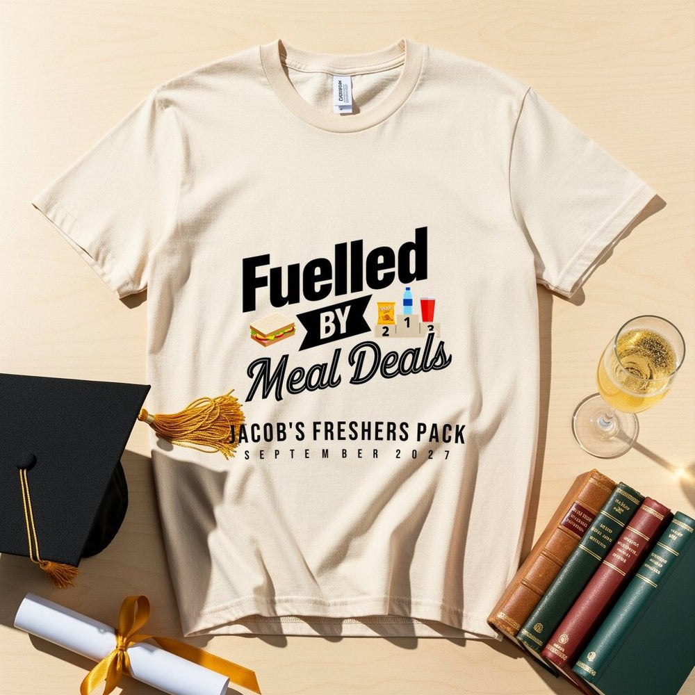 Meal Deals Personalized Freshers T-Shirt