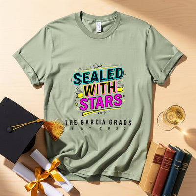 Sealed With Stars Personalized Group T-Shirt