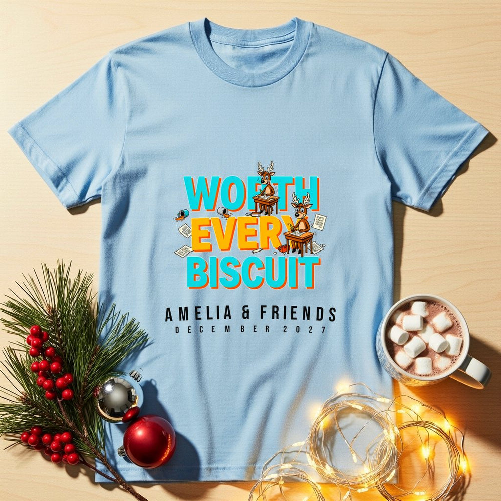 Worth Every Cookie Personalized Group Tee & Sweatshirt