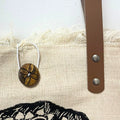 Natural Tote Bag Leather Handle - Mandela Dress Loud
