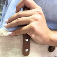 Natural Tote Bag Leather Handle - Inspiration Dress Loud