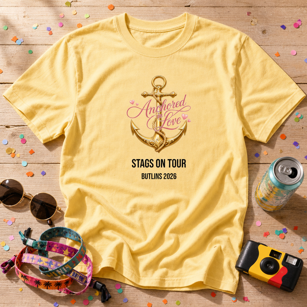 Anchored in Love Gold Foil