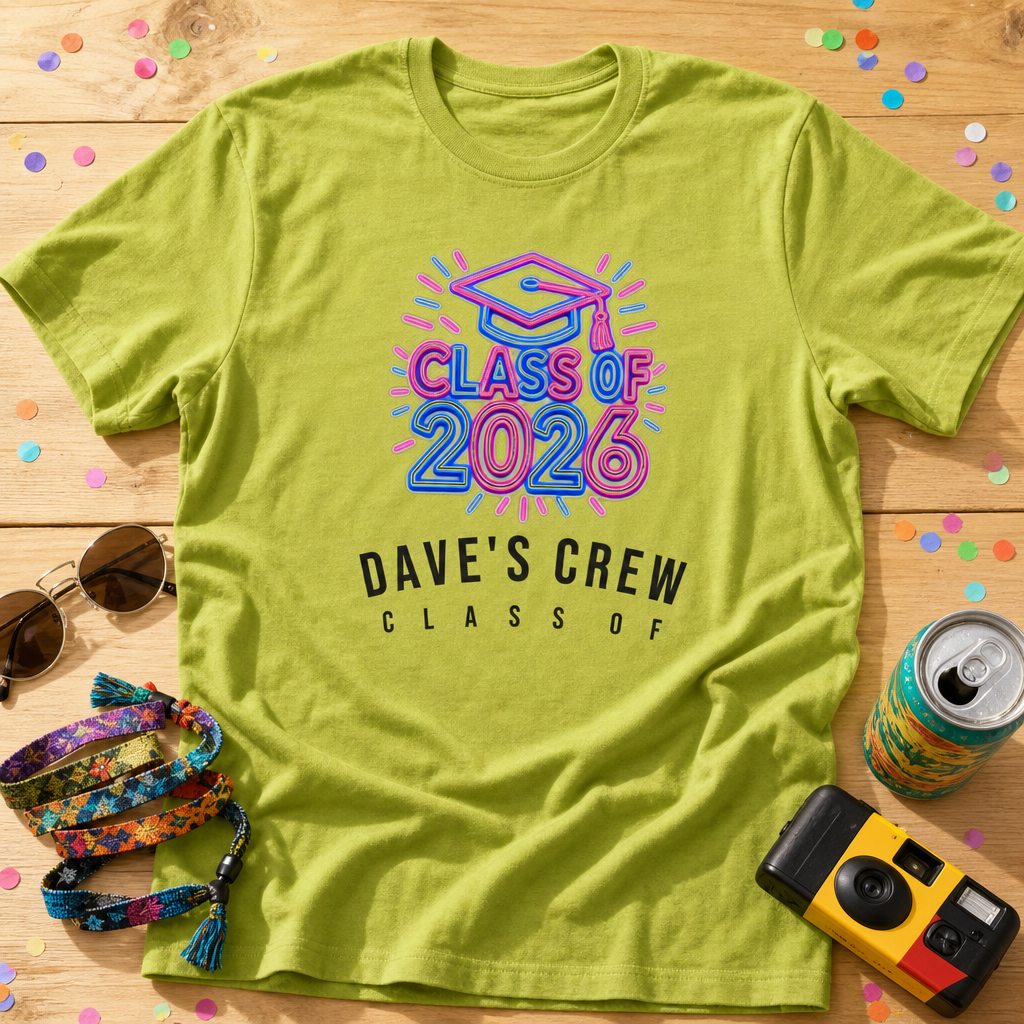 Neon Graduation Glow